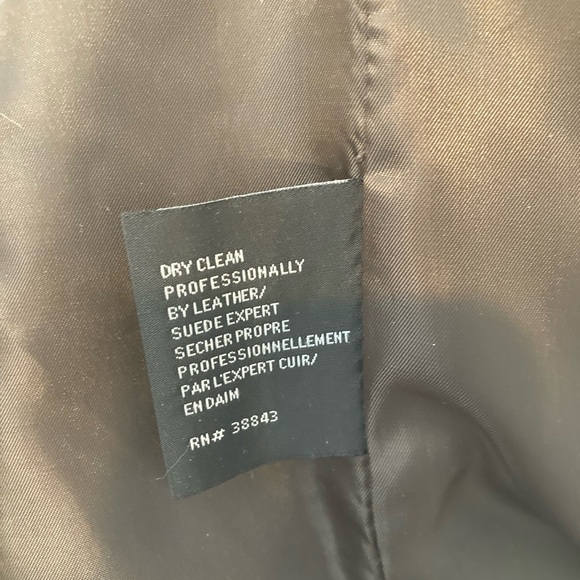 Via Spiga Leather Jacket XS - Picture 7 of 7